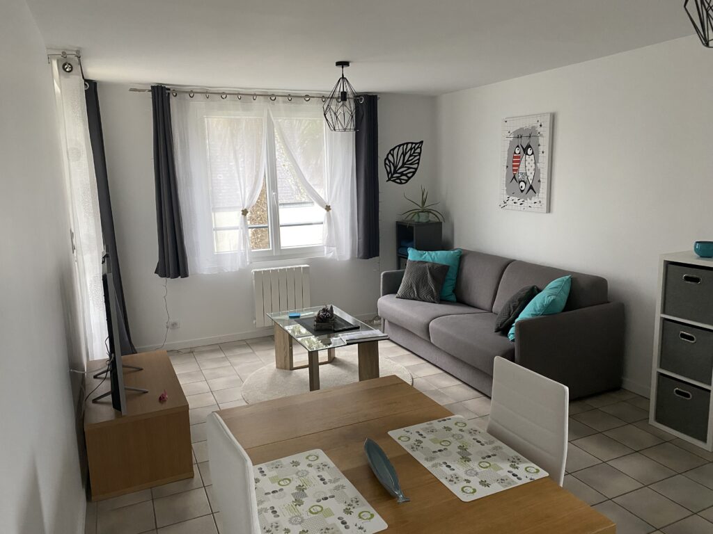 salon et cuisine du Cyan