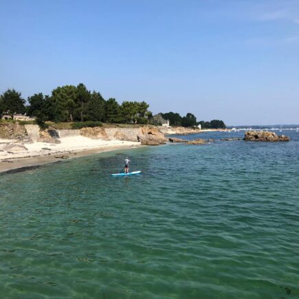 paddle cup a la cale de Beg Meil