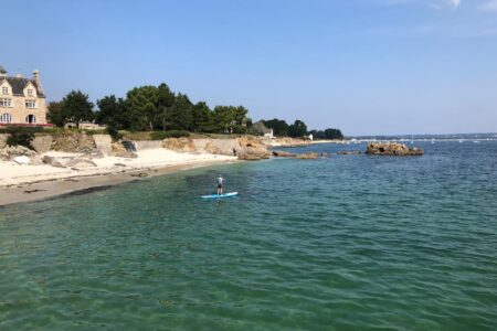 paddle cup a la cale de Beg Meil